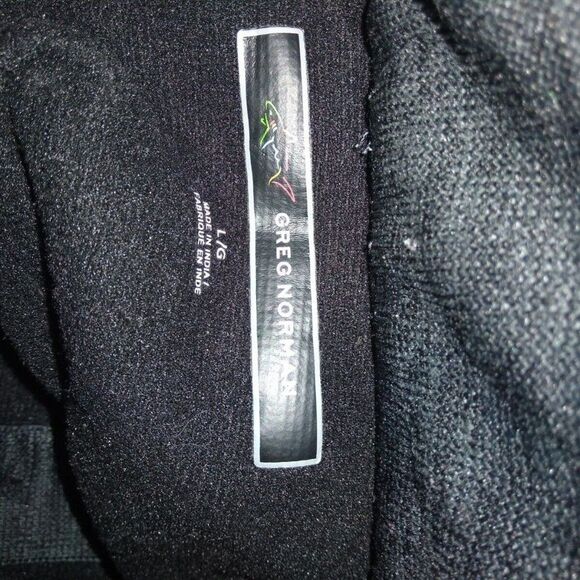 Greg Norman for Tasso Elba Sweater Men's Large L Gray Full Zip - Picture 8 of 10